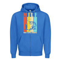 True Royal fishing t  shirt milf man i love fishing t  shirt Zipper Hoodie - baoMotion