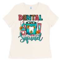 Coffee Scrubs And Prophy Paste Dentist Coffee Cup Ladies Tee | Teevron