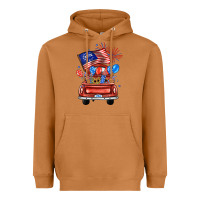 Meerkat farm truck,america flag Heavyweight Hoodie - JahusDesignShop