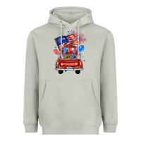 Moon Dust farm truck,america flag Heavyweight Hoodie - JahusDesignShop