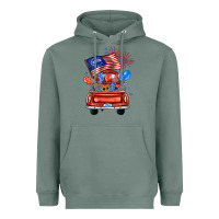 Sage farm truck,america flag Heavyweight Hoodie - JahusDesignShop