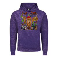 Cloud Purple Just a Little Moody Vintage Hoodie - CowhideDigitalArt