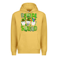 Antique Gold st. patricks day dental squad Premium Hoodie - Artiststas