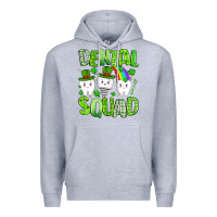 Heather Grey st. patricks day dental squad Premium Hoodie - Artiststas