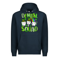 Navy st. patricks day dental squad Premium Hoodie - Artiststas