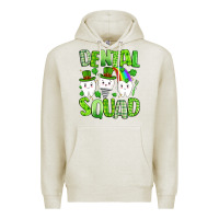 Oatmeal Heather st. patricks day dental squad Premium Hoodie - Artiststas