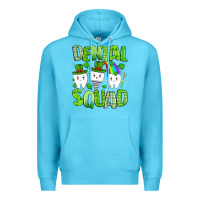 Ocean Blue st. patricks day dental squad Premium Hoodie - Artiststas