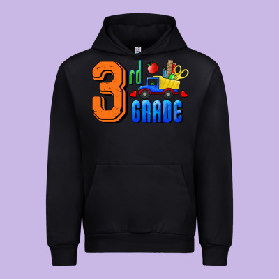 Third Grade Urban Hoodie Designed By Ranaportraitstore