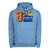 Pigment Pebble Blue Third Grade Urban Hoodie - RanaPortraitStore