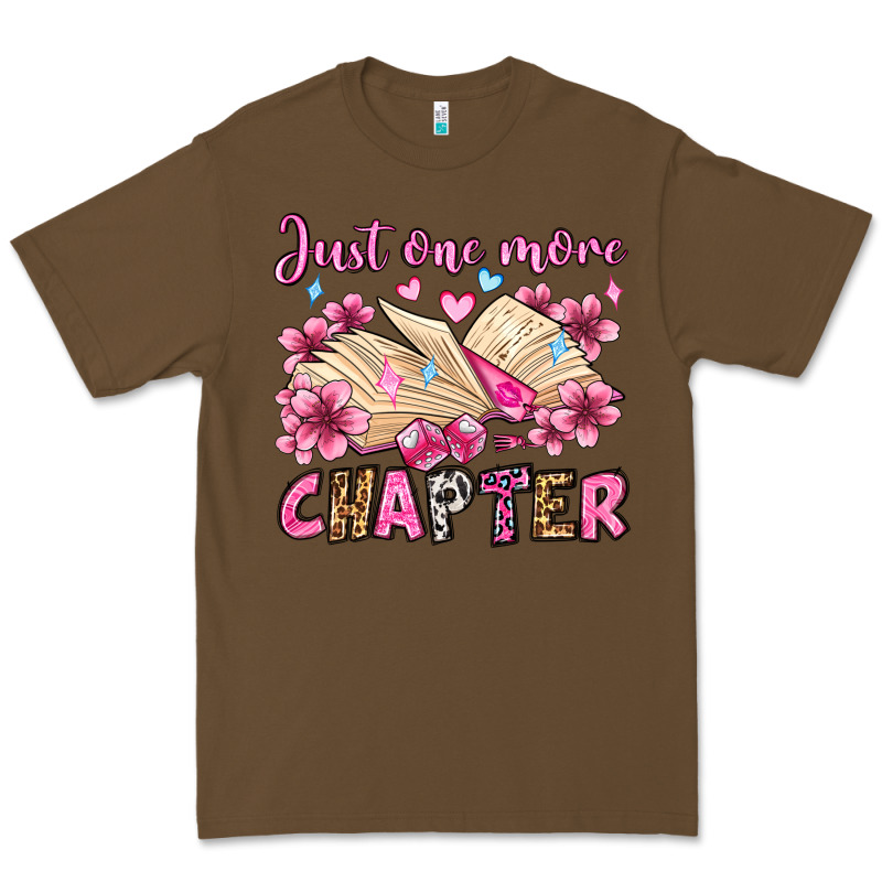 Just One More Chapter Valentine's Day Olivia Premium Tee by OliviaCreatesArt | Teevron