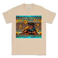 Mushroom Rottweiler with western background Classic Tee - Artiststas