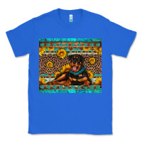 True Royal Rottweiler with western background Classic Tee - Artiststas