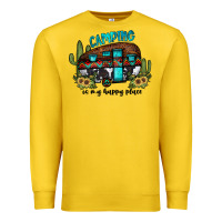 Lemon camping is my happy place2 Premium Sweatshirt - JahusDesignShop