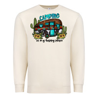 Sandshell camping is my happy place2 Premium Sweatshirt - JahusDesignShop