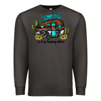 Smoke camping is my happy place2 Premium Sweatshirt - JahusDesignShop