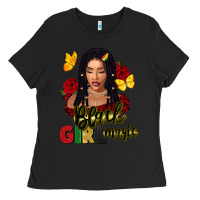 Black black girl magic Ladies Tee - FaDigitalArtStudio