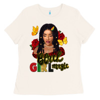 Bone black girl magic Ladies Tee - FaDigitalArtStudio
