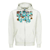 Oatmeal Heather floss boss Zipper Hoodie - JahusDesignShop
