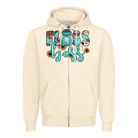Sandshell floss boss Zipper Hoodie - JahusDesignShop