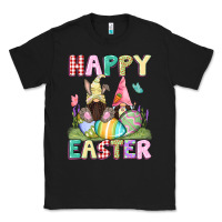 Black Happy Easter gnomies Easter Day Classic Tee - CowGirlArtShop