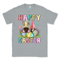 Heather Grey Happy Easter gnomies Easter Day Classic Tee - CowGirlArtShop