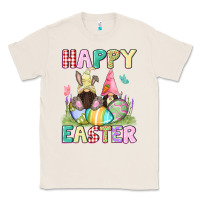 Natural Happy Easter gnomies Easter Day Classic Tee - CowGirlArtShop
