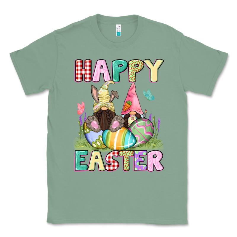 Happy Easter Gnomies Easter Day Classic Tee by CowGirlArtShop | Teevron