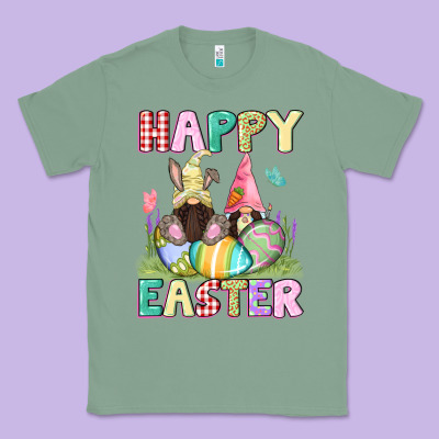 Happy Easter Gnomies Easter Day Classic Tee Designed By Cowgirlartshop