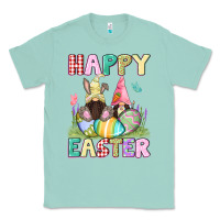 Seafoam Happy Easter gnomies Easter Day Classic Tee - CowGirlArtShop