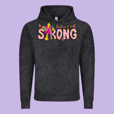 Joshua Strong Vintage Hoodie Designed By Cowhidedigitalart