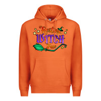 Carrot resting witch face Premium Hoodie - Jasminsmagicworld