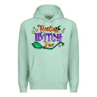 Seafoam resting witch face Premium Hoodie - Jasminsmagicworld