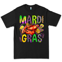 Black mardi gras crawfish olivia Premium Tee - OliviaCreatesArt