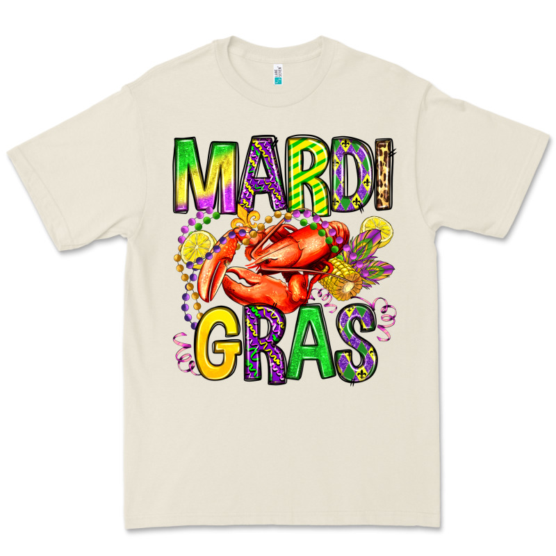 Mardi Gras Crawfish Olivia Premium Tee by OliviaCreatesArt | Teevron