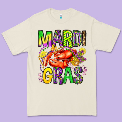 Mardi Gras Crawfish Olivia Premium Tee Designed By Oliviacreatesart
