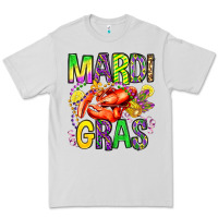 Dove Grey mardi gras crawfish olivia Premium Tee - OliviaCreatesArt