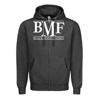 Charcoal Heather black mafia family Zipper Hoodie - baoMotion