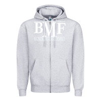 Heather Grey black mafia family Zipper Hoodie - baoMotion