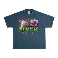 Midnight Navy Too Cute To Pinch Urban Heavy Tee - FaDigitalArtStudio