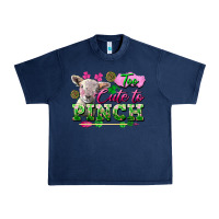 Navy Too Cute To Pinch Urban Heavy Tee - FaDigitalArtStudio