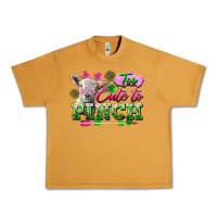 Peanut Butter Too Cute To Pinch Urban Heavy Tee - FaDigitalArtStudio