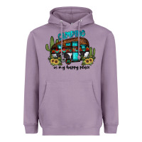 Lavender camping is my happy place2 Heavyweight Hoodie - JahusDesignShop