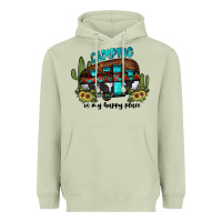 Camping Is My Happy Place2 Heavyweight Hoodie | Teevron