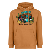 Meerkat camping is my happy place2 Heavyweight Hoodie - JahusDesignShop