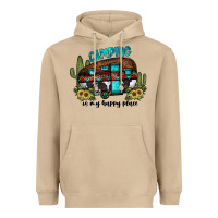 Mushroom camping is my happy place2 Heavyweight Hoodie - JahusDesignShop