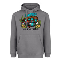Storm camping is my happy place2 Heavyweight Hoodie - JahusDesignShop