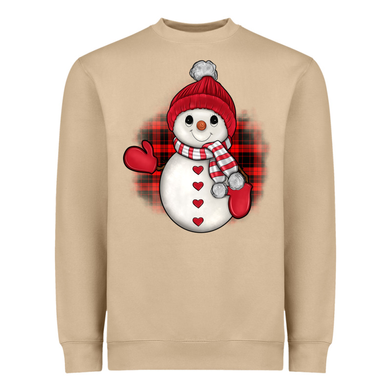 Snowman Christmas Heavyweight Sweatshirt by JahusDesignShop | Teevron