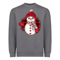 Storm snowman christmas Heavyweight Sweatshirt - JahusDesignShop
