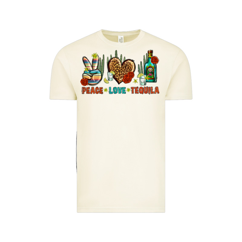 Peace Love Tequila Vintage Tee by BundleAndBundleShop | Teevron