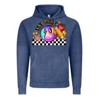Vintage Denim 1St Grade Vintage Hoodie - CowhideDigitalArt